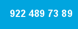 922 489 73 89 922 489 73 89